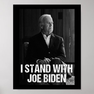 Jag står med Joe Biden 1 Poster