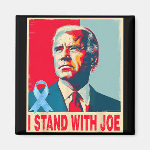 Jag står med Joe Support Biden Prostate Cancer Pra Magnet