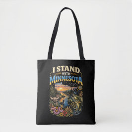 Jag Står Med Minnesota Tygkasse