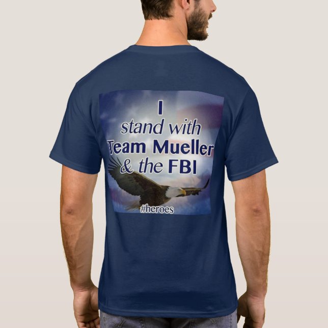 Jag står med Mueller T Shirt (Baksida)