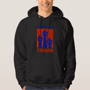 Jag Står Med Taiwan Stöd Taiwan Jag Står Med Ta Hoodie