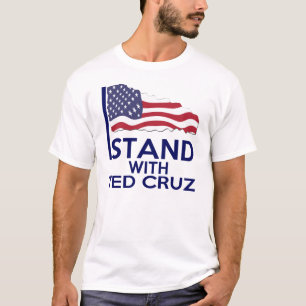 JAG STÅR MED TED CRUZ TEE SHIRT