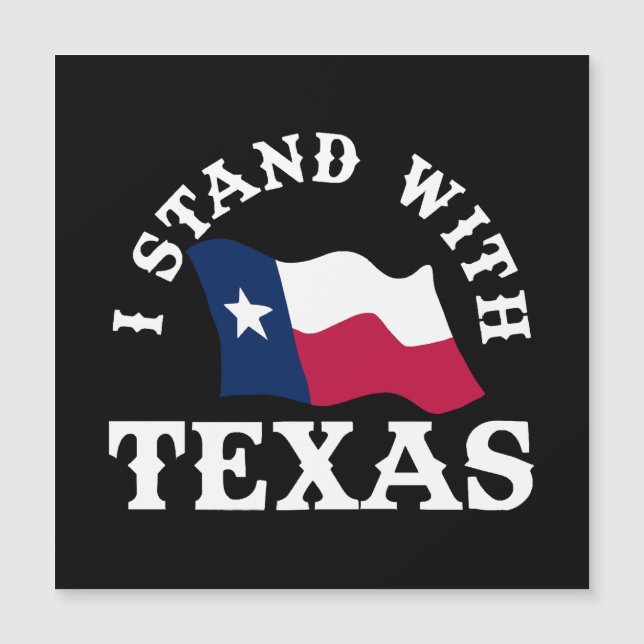 Jag Står Med Texas (Framsida)