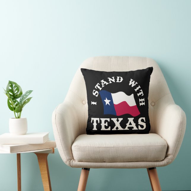Jag Står Med Texas Kudde (Stol)