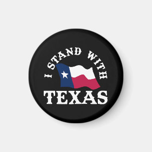 Jag Står Med Texas Magnet