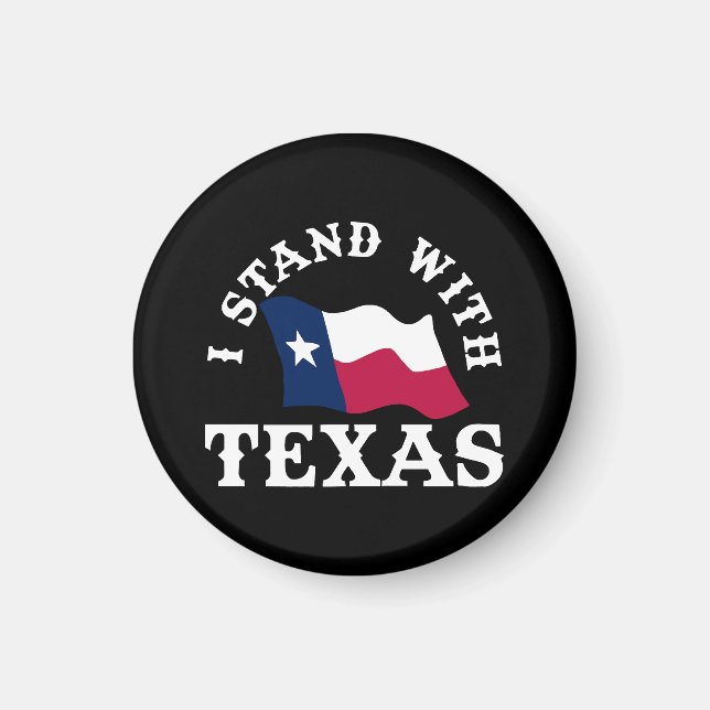 Jag Står Med Texas Magnet (Framsidan)
