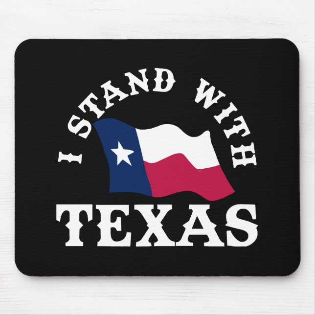 Jag Står Med Texas Musmatta (Framsidan)
