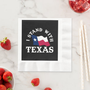 Jag Står Med Texas Pappersservett
