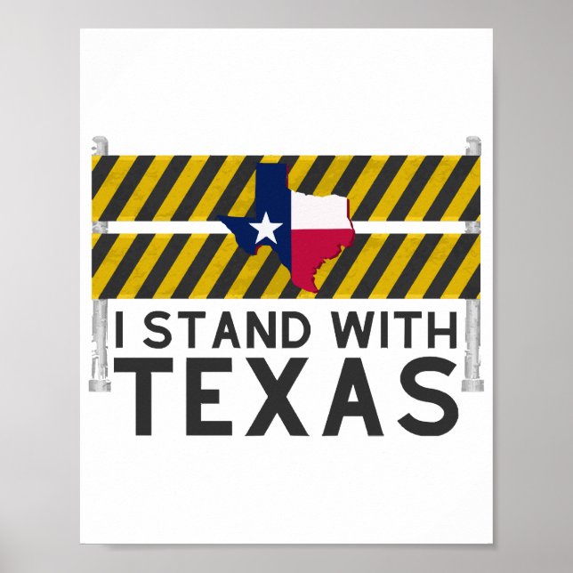 Jag Står Med Texas  Poster (Framsidan)