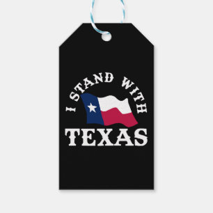 Jag Står Med Texas Presentetikett