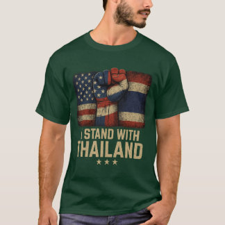 JAG STÅR MED THAILAND T SHIRT