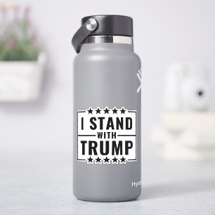 Jag står med trumman 2024-tecken klistermärken