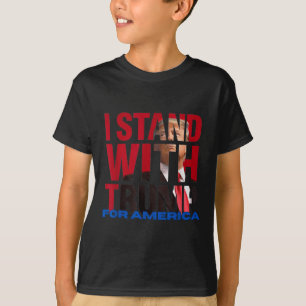 Jag står med trumman t shirt