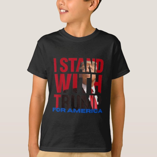 Jag står med trumman t shirt (Framsida)