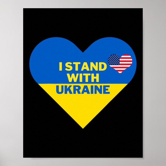 Jag Står Med Ukraina2 Poster (Framsidan)
