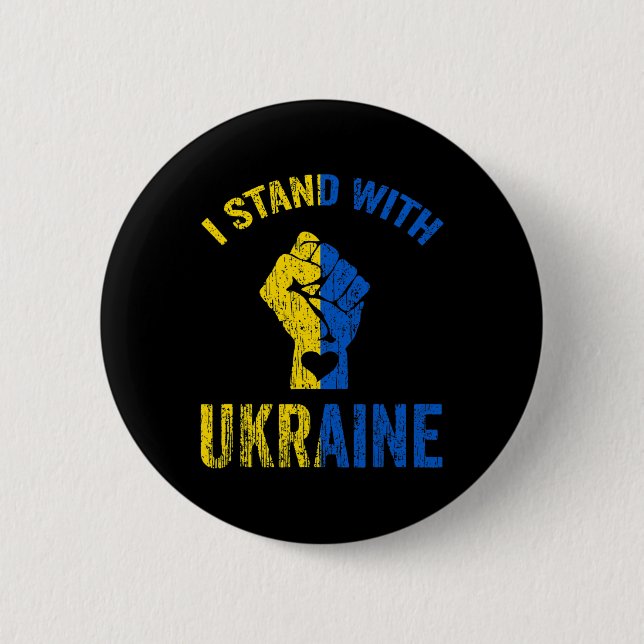 Jag Står Med Ukraina7  Knapp (Framsida)