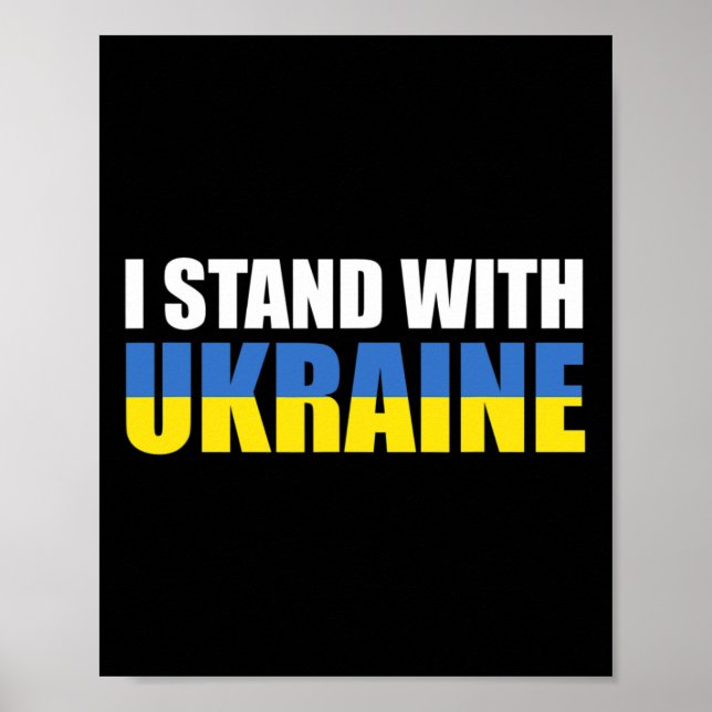 Jag Står Med Ukraina 16  Poster (Framsidan)