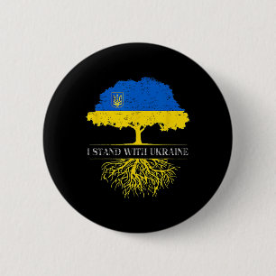 Jag Står Med Ukraina 2025 Tröjor Ukrainsk Flagga F Knapp