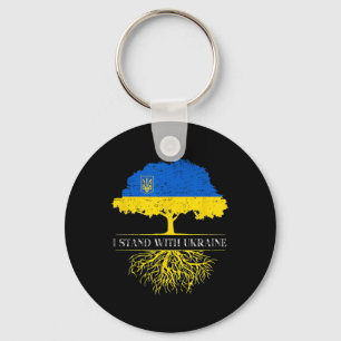 Jag Står Med Ukraina 2025 Tröjor Ukrainsk Flagga F Nyckelring
