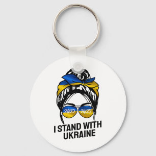 Jag Står Med Ukraina 2025 Tröjor Ukrainsk Flagga F Nyckelring