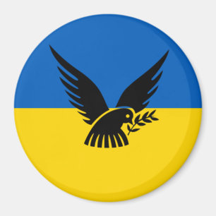 Jag står med Ukraina!!!!!!!!!! Magnet