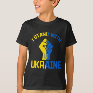 Jag Står Med Ukraina - Stöd Ukraina - Be För T Shirt