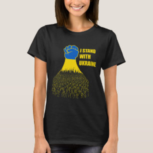 Jag Står Med Ukraina - Stöd Ukraina - Be För T Shirt