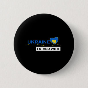Jag Står Med Ukraina Stoppa Krig Protest Ukraina F Knapp