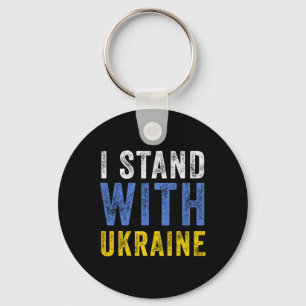 Jag Står Med Ukraina Stoppa Putin Stoppa Krig Stöd Nyckelring