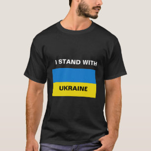JAG STÅR MED UKRAINA T SHIRT