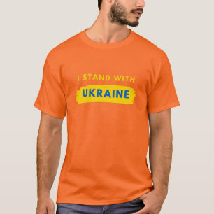 Jag står med Ukraina T-Shirt