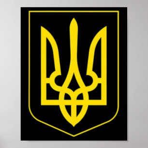 Jag Står Med Ukraina Tröja Rädda Ukraina Flagga St Poster