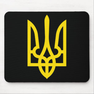 Jag Står Med Ukraina Tröja Ukraina Flagga Stöd Uk Musmatta