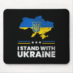 Jag Står Med Ukrainas Flagga - Ukrainsk Flagga - U Musmatta