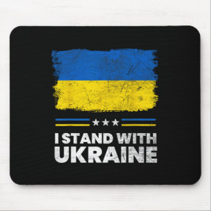 Jag Står Med Ukrainas Flagga - Ukrainsk Flagga - U Musmatta
