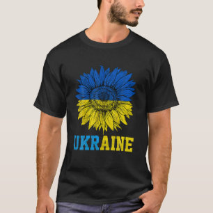 Jag står med Ukrainas Sol-stöd till Ukraina Storbr T Shirt