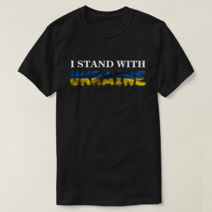 JAG STÅR MED UKRAINE T-Shirt