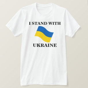 JAG STÅR MED UKRAINE T-Shirt