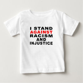 JAG STÅR MOT RASISM OCH ORÄTTVISA 1 T SHIRT