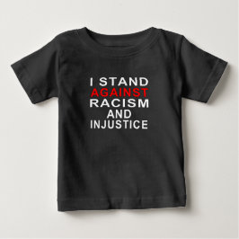 JAG STÅR MOT RASISM OCH ORÄTTVISA 2 T SHIRT