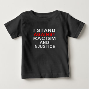 JAG STÅR MOT RASISM OCH ORÄTTVISA 2 T SHIRT