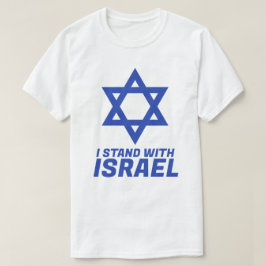 Jag står på Israels sida T Shirt