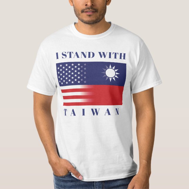 Jag står på Taiwan T Shirt (Framsida)