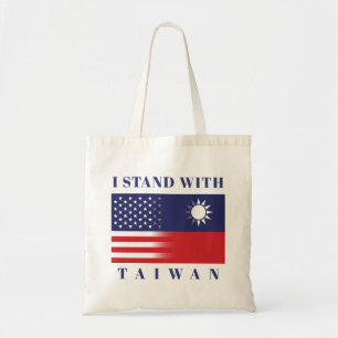 Jag står på Taiwan Tygkasse