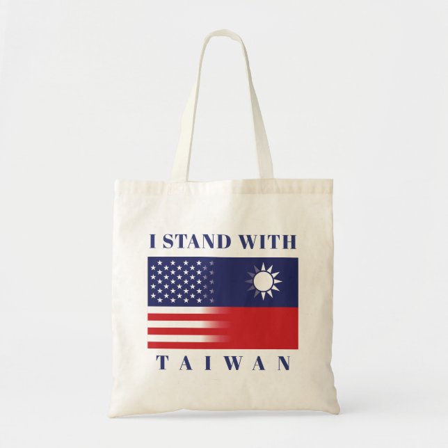 Jag står på Taiwan Tygkasse (Framsidan)