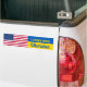 Jag står på Ukrainas amerikanska stödbil för Flagg Bildekal (On Truck)