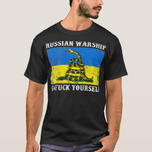 Jag står på Ukrainas Flagga. T Shirt