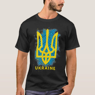 Jag står på Ukrainas Flagga Ukraina T Shirt