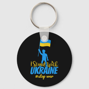 Jag står på Ukrainas sida för att få fred att stop Nyckelring