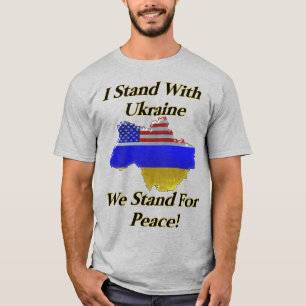 Jag står på Ukrainas sida T Shirt